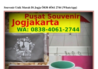 Souvenir Unik Murah Di Jogja Ö8З8•4Ö6I•2744[WA]