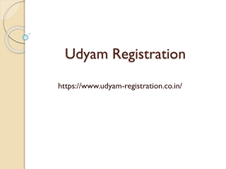 Street Vendors are also allowed to obtain registration under Udyam Registration