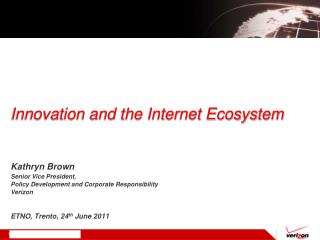 Innovation and the Internet Ecosystem