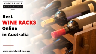 Best wine racks online in Australia