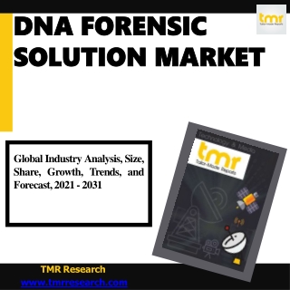 What methods are used in DNA Forensic Solution  ?