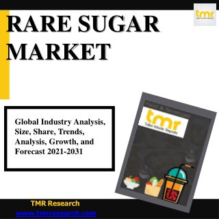 What is Rare Sugar ?