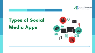 Types of Social Media Apps