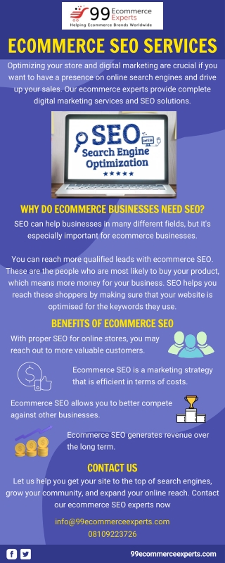 Ecommerce SEO services