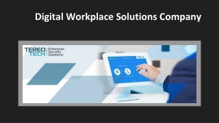 Best Digital Workplace Solutions Company