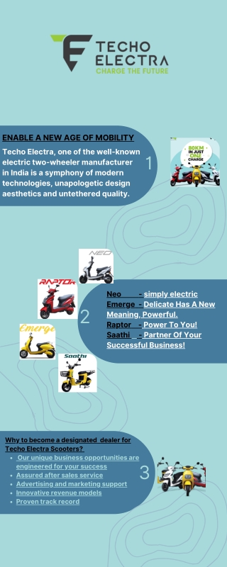 InfographicElectric Vehicles | Electric Two Wheeler