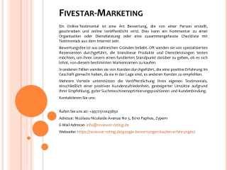 Fivestar-Marketing