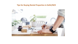 Tips for Buying Rental Properties in Delhi