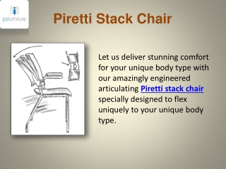 Piretti Stack Chair