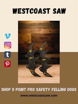 Shop 5 Point Pro Safety Felling Dogs - Westcoast Saw