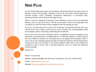 Nad Plus