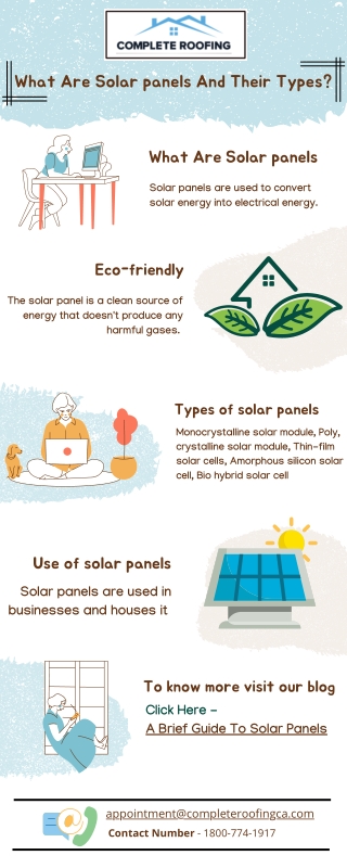 What Are Solar panels And Their Types?