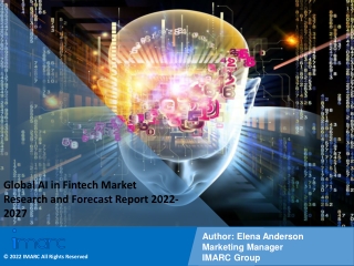 AI in Fintech Market PDF: Research Report, Share, Size, Trends, Forecast by 2027