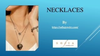 Sofia Necklace Online | Sofia Jewelry