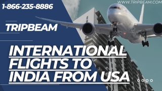 International Flights to India from USA