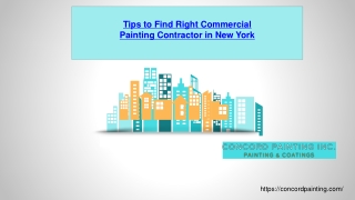 Tips to Find Right Commercial Painting Contractor in New York