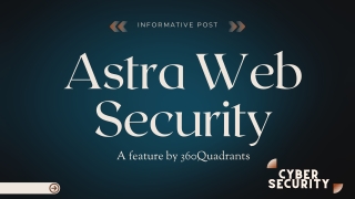 Astra Web Security Pricing 2022 Free Demo, Reviews & Features