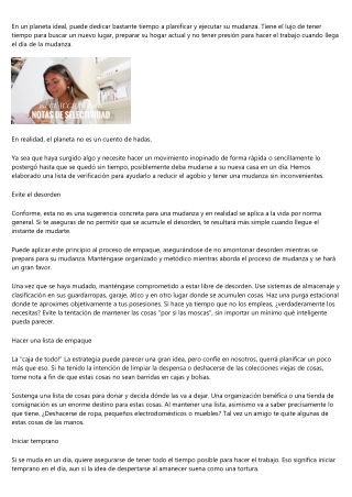 Prosigue estos consejos basados en la experiencia amontonada por los expertos de