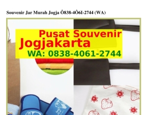 Souvenir Jar Murah Jogja Ö8З8~ᏎÖϬI~2ᜪᏎᏎ[WA]