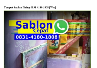 Tempat Sablon Piring 08౩l–Ꮞl80–l808{WA}