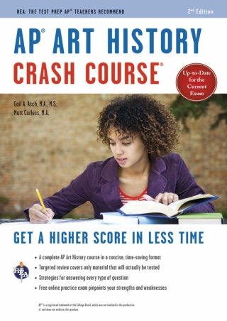 AP® Art History Crash Course 2nd Ed  Book  Online Get a Higher Score in