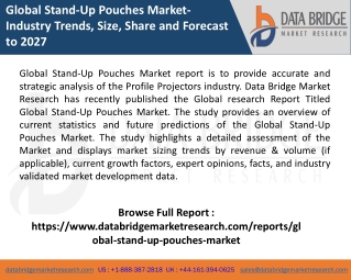 Global Stand-Up Pouches Market Pdf-