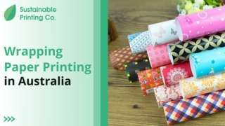 Wrapping Paper Printing in Australia