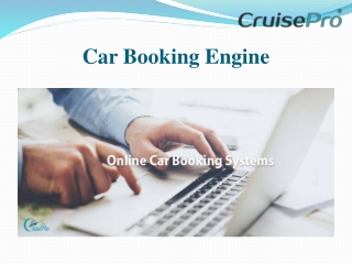 Car Booking Engine