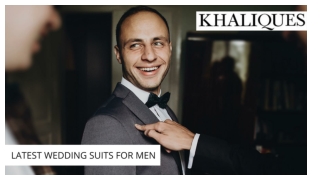 latest wedding suits for men  men's suit store  khaliques