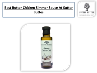 Best Butter Chicken Simmer Sauce At Sutter Buttes