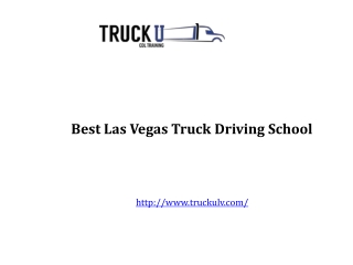 Best Las Vegas Truck Driving School