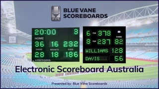 Electronic Scoreboard Australia- Expect Clear Visibility!
