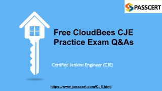 2022 Update Certified Jenkins Engineer (CJE) Exam Dumps