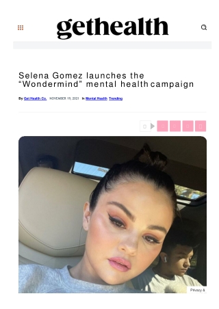 Selena Gomez Entrepreneur Magazine