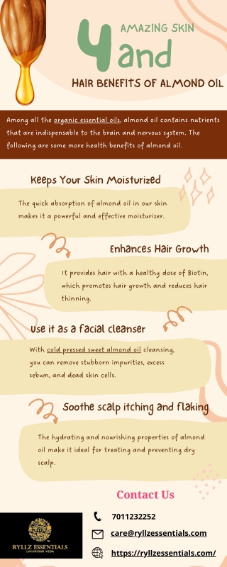 _ 4 Amazing Skin and Hair Benefits of Almond Oil