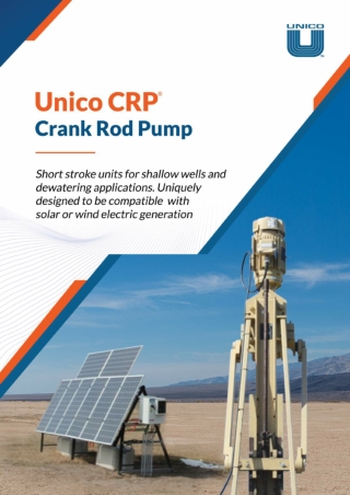 Crank Rod Pump (CRP) | Unicous