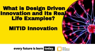 Design Driven Innovation - MIT ID Innovation