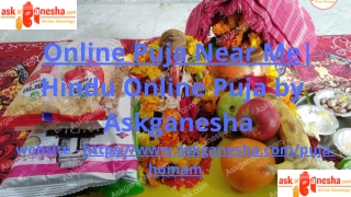 Online Puja Near Me Hindu Online Puja  Homam & Yagna Service  Askganesha