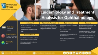 Epidemiology and Treatment Analysis for Ophthalmology