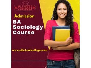 BA Sociology Course - Admission