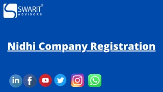 Nidhi Company Registration