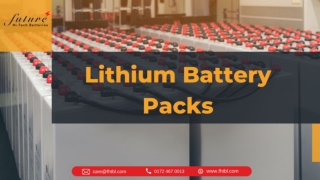 Lithium Battery Pack