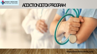 Addiction Detox Program