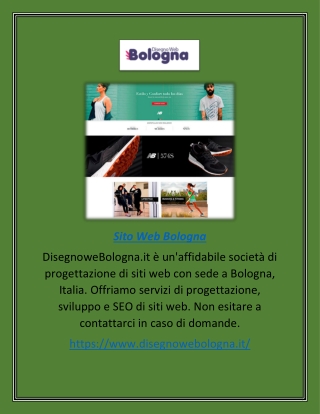 Sito web di Bologna | DisegnoweBologna.it