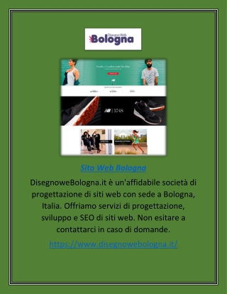 Sito web di Bologna | DisegnoweBologna.it