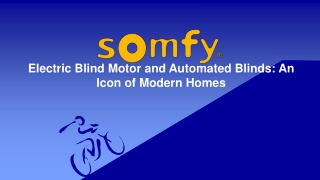 Electric Blind Motor and Automated Blinds: An Icon of Modern Homes
