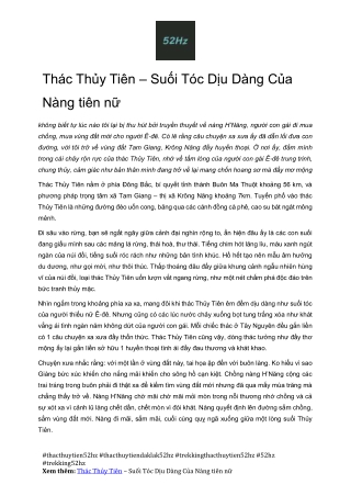 Kinh Nghiem Trekking Con Thac Thuy Tien Dak Lak Cung 52hz
