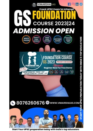 Best IAS Coaching In Delhi Vimarsha IAS