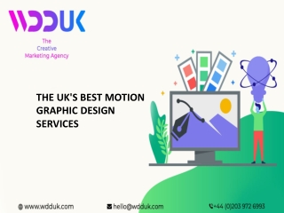 The Uk's Best Motion Graphic Design Services
