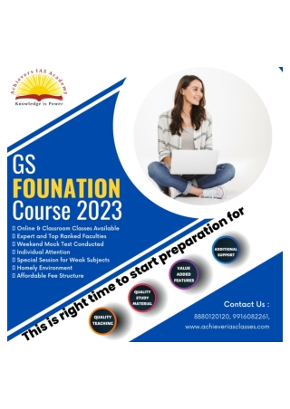 Best IAS Coaching In Bangalore Achivers IAS